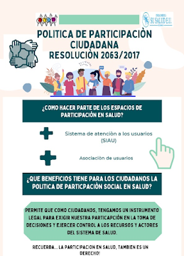 POLITICA DE PARTICIPACION SOCIAL EN SALUD